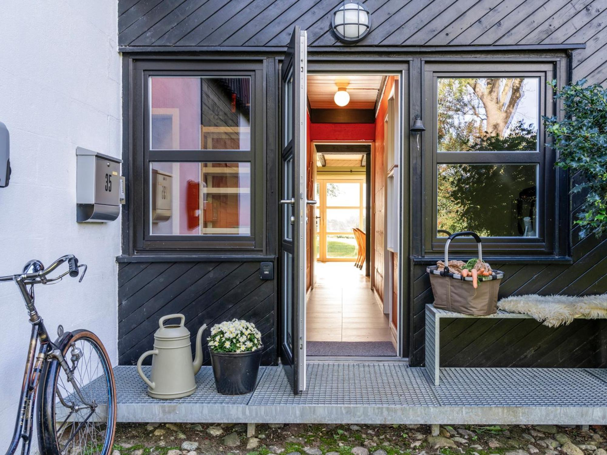 Ferienhaus Hyggeby - Architektenhaus Mit Schlei Blick Ulsnis エクステリア 写真