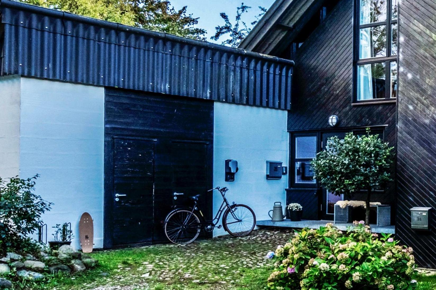 Ferienhaus Hyggeby - Architektenhaus Mit Schlei Blick Ulsnis エクステリア 写真